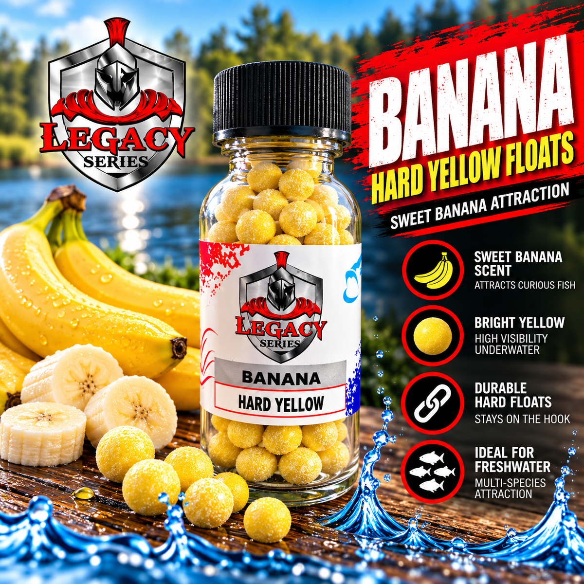 Legacy Series - Banana Hard Yellow Floats - 50ml