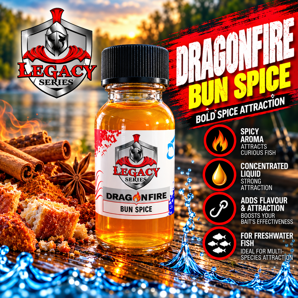 Legacy Series Dip Dragonfire (Bun Spice) - 50ml