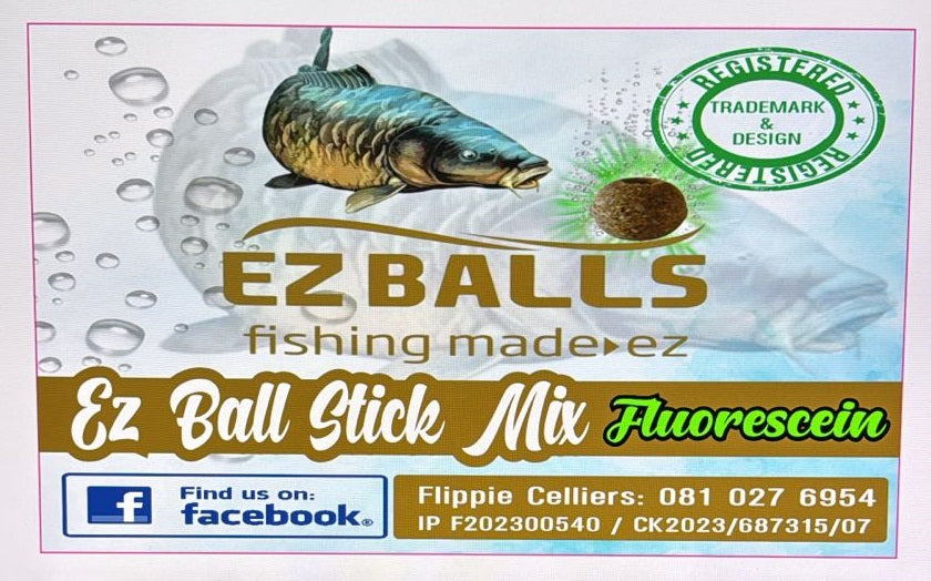 EZ Balls - Stick Mix Fluoro in PVA. 40 Bucket