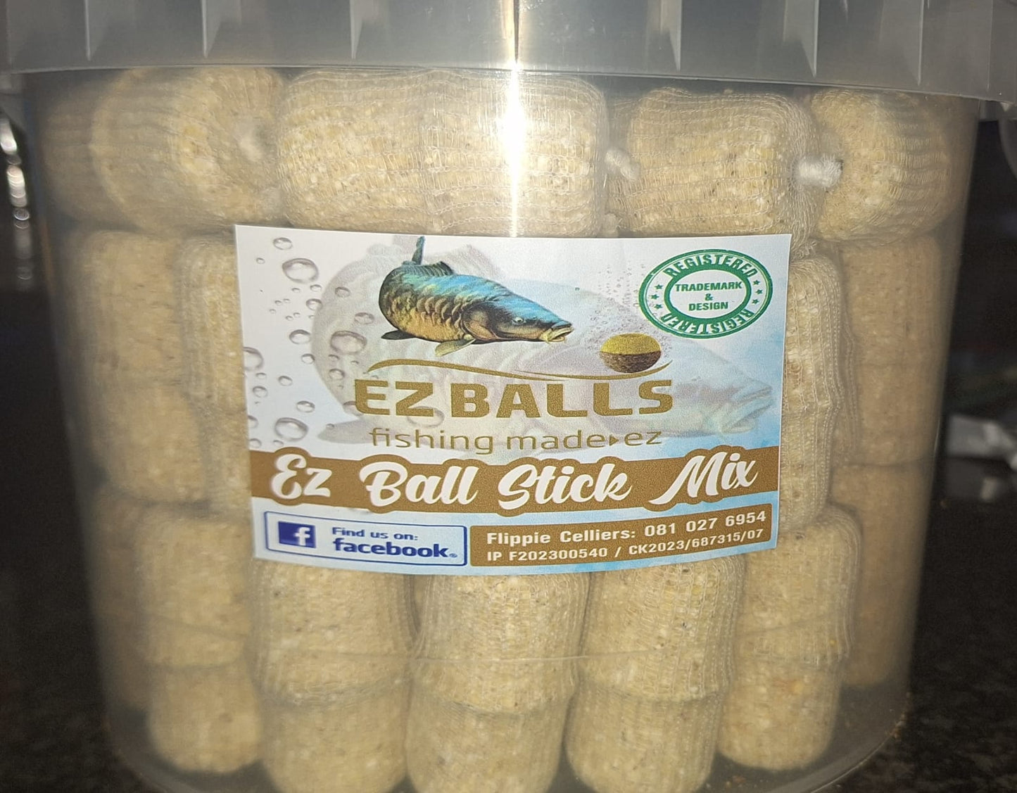 EZ Balls - Stick Mix Fluoro in PVA. 80 Bucket