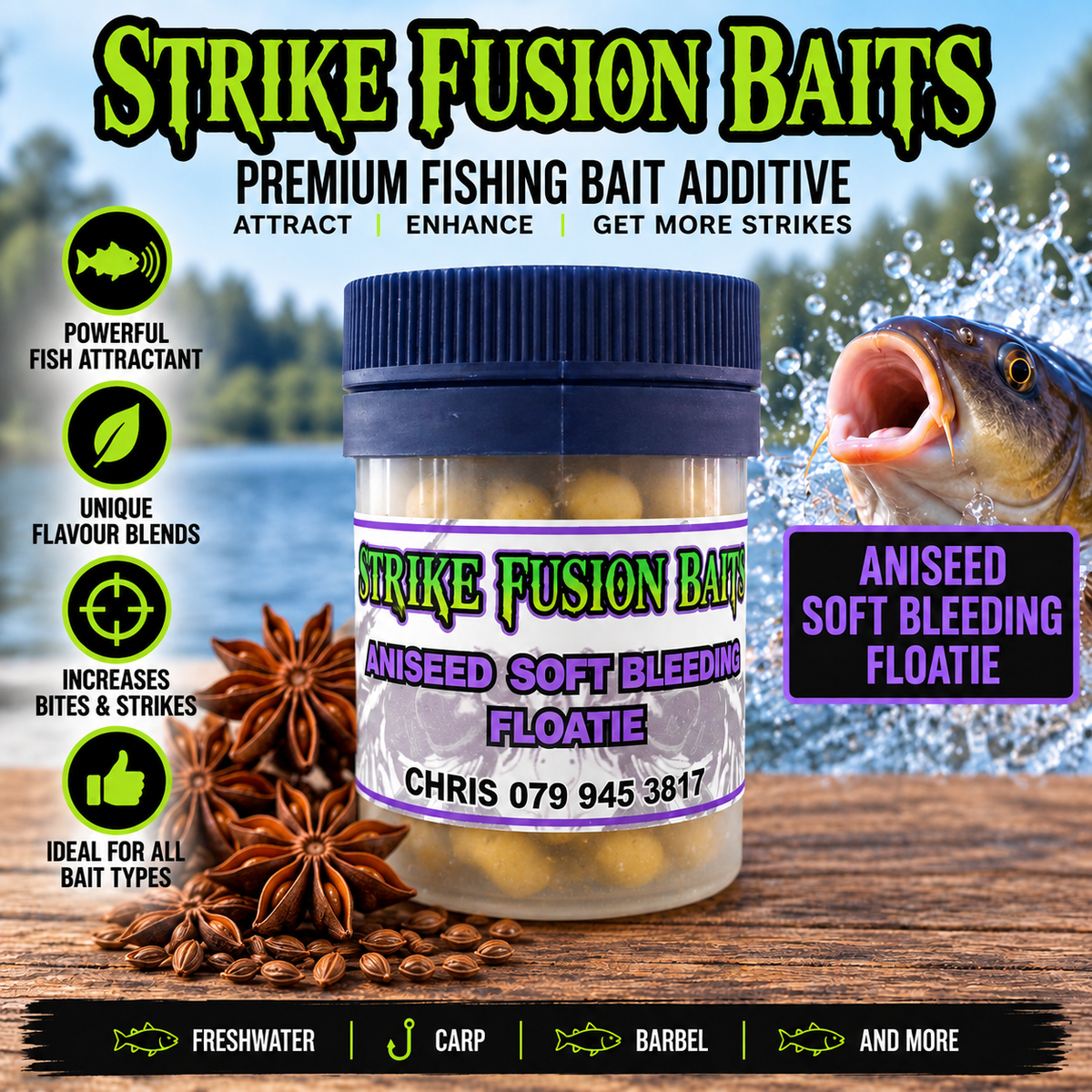 Aniseed Soft Bleeding Floats