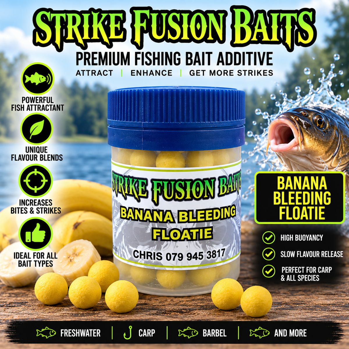 Banana Bleeding Floats