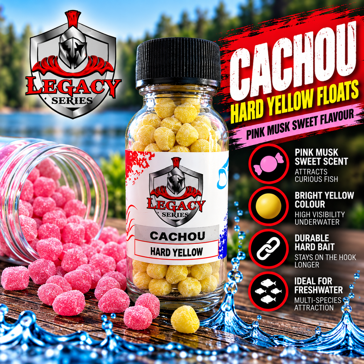 Legacy Series - Cachou Hard Yellow Floats - 50ml