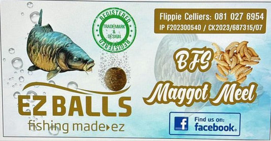 EZ Balls - Maggot. Meel 200g