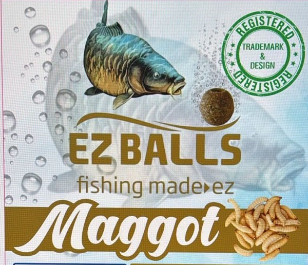 EZ Balls - Maggots. 12 Pack